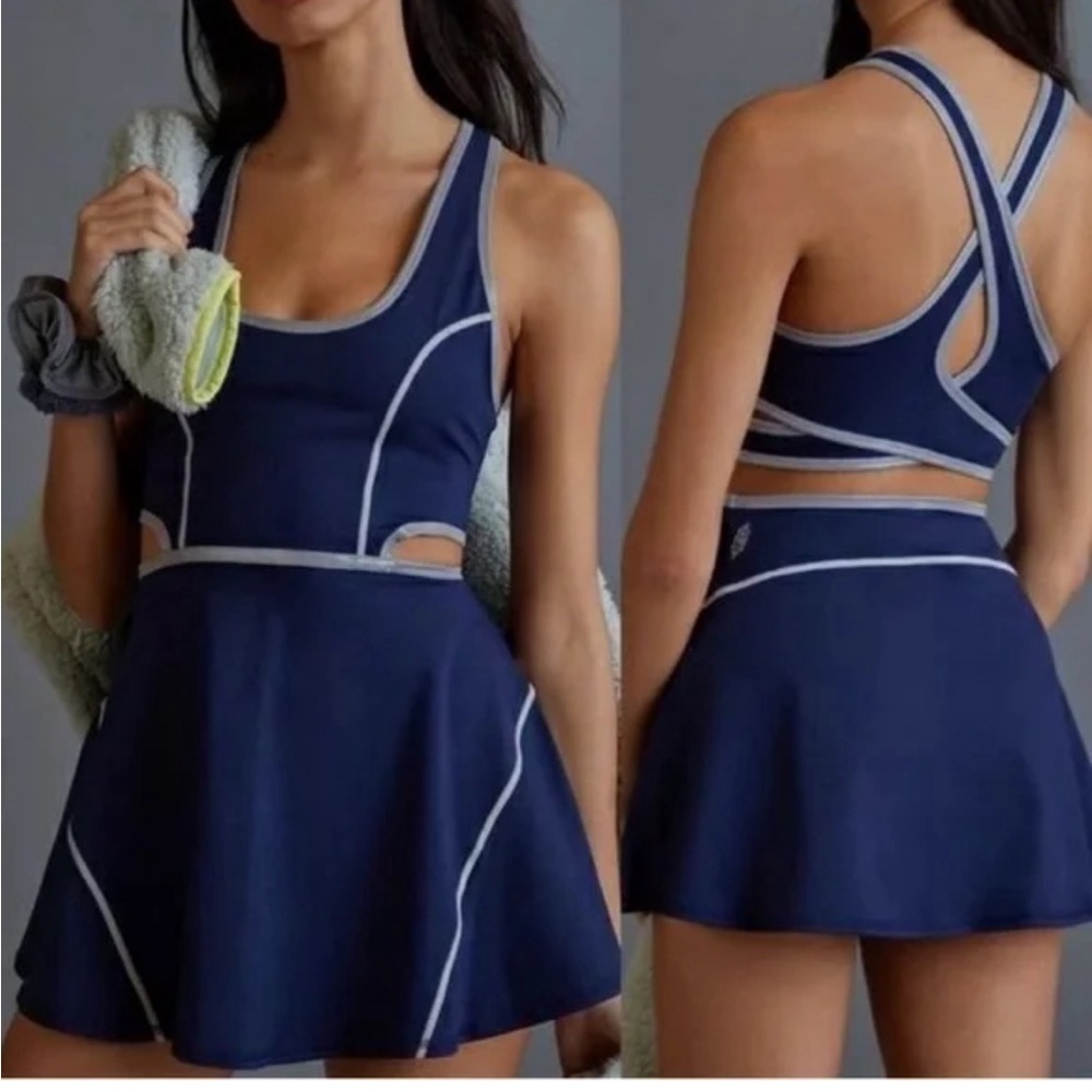 Free people movement purple tennis dress size XS